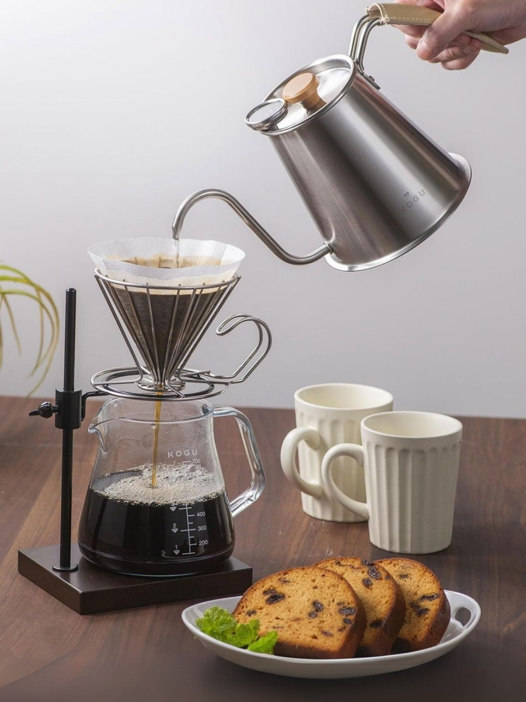 KOGU Tall Pour-Over Kettle Pro (900ml/30.43oz)