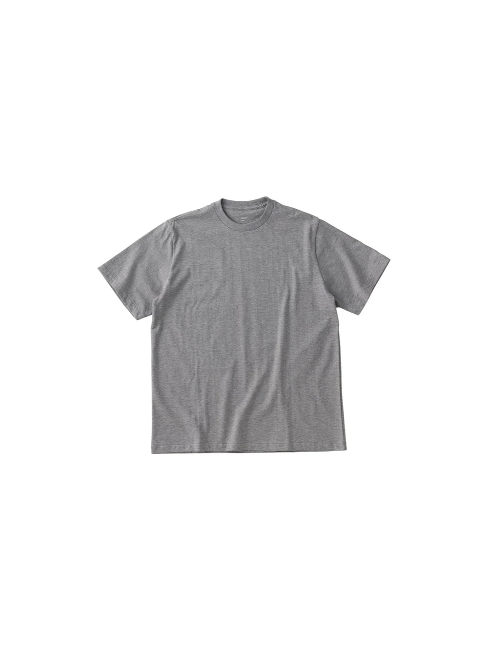 Photo of KINTO FUTO Cut and Sew Short Sleeve TCO_1 ( Grey Melange ) [ KINTO ] [ Apparel ]