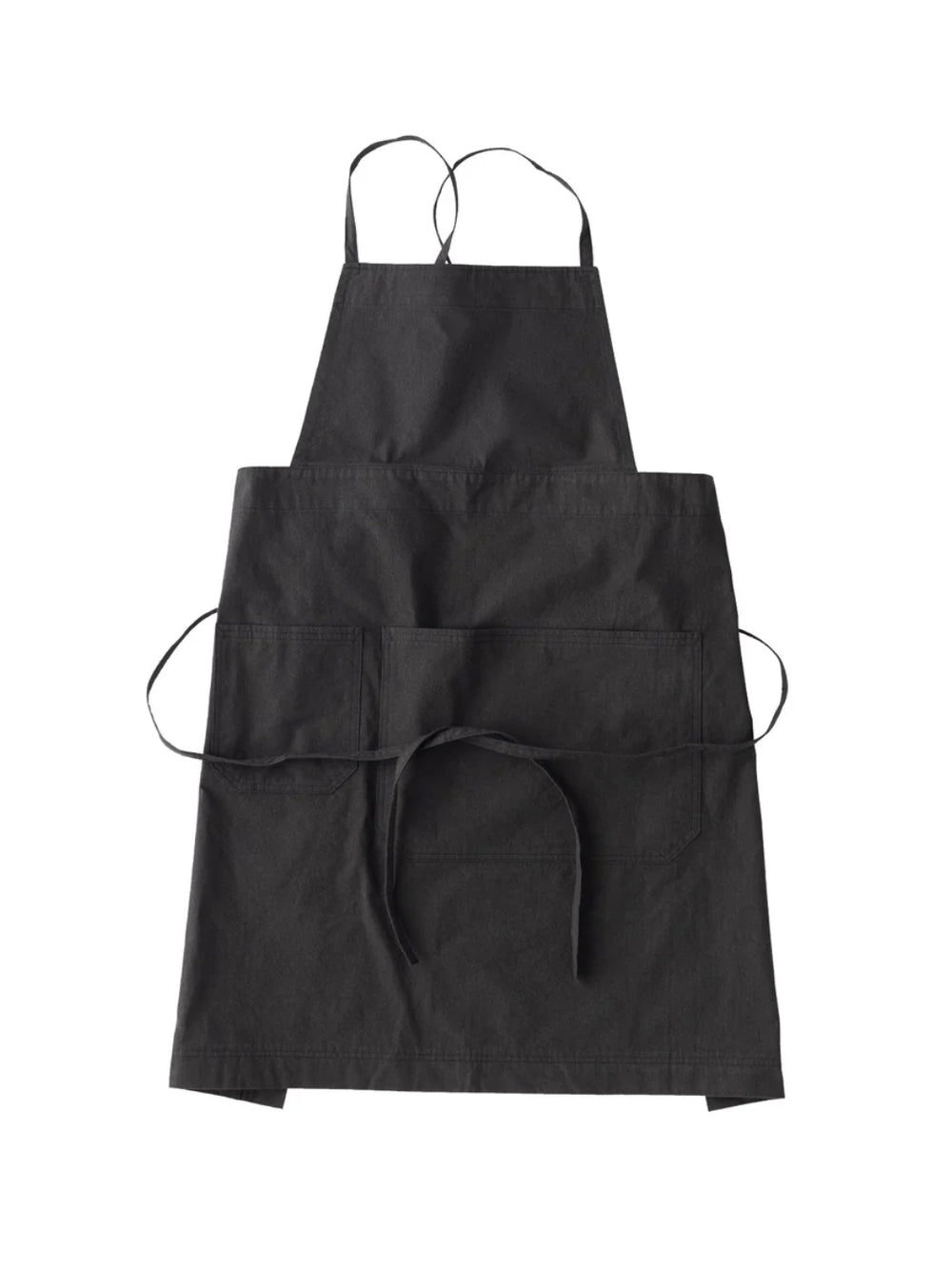 Photo of KINTO FUTO Full Apron SCO ( Black Khaki ) [ KINTO ] [ Apparel ]