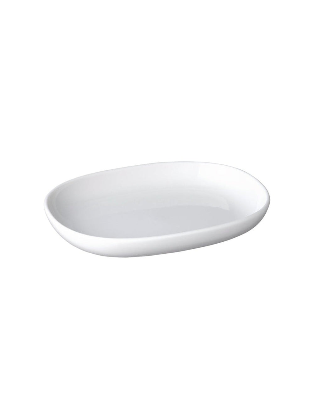 Photo of KINTO NEST Plate (195x145mm/7.8x5.8in) (4-Pack) ( White ) [ KINTO ] [ Plates ]