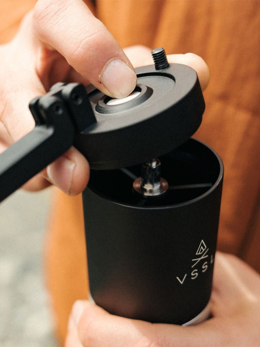 VSSL Java G45 Hand Grinder (Black) (Damaged Box)