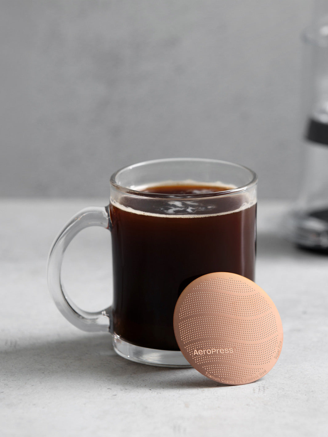 AeroPress Gold Tone Reusable Filter (Titanium-Coated)