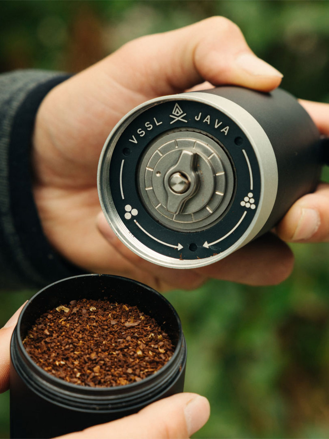VSSL Java G45 Hand Grinder (Black) (Damaged Box)