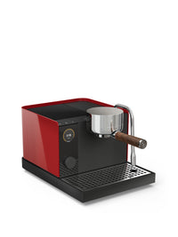 Photo of FELLOW Espresso Series 1 (120V) ( Cherry Red + Walnut ) [ Fellow ] [ Espresso Machines ]