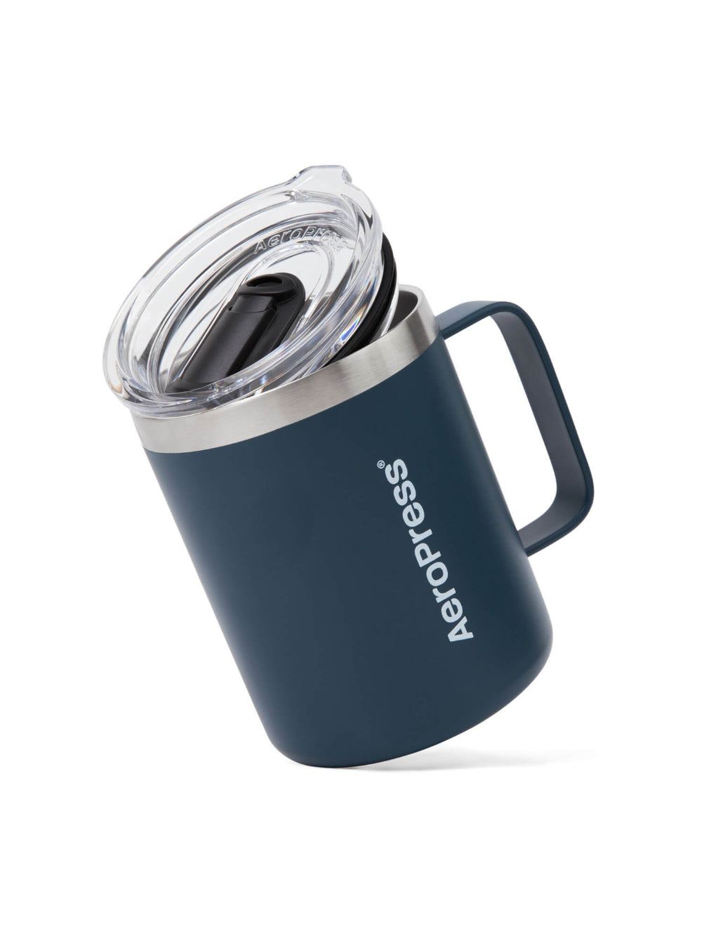 Photo of AeroPress Travel Coffee Mug (355ml/12oz) ( Blue ) [ AeroPress ] [ Reusable Cups ]