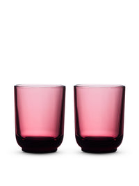 Photo of FELLOW Pirch Latte Glass (325ml/11oz) ( Garnet 2-Pack ) [ Fellow ] [ Coffee Glasses ]