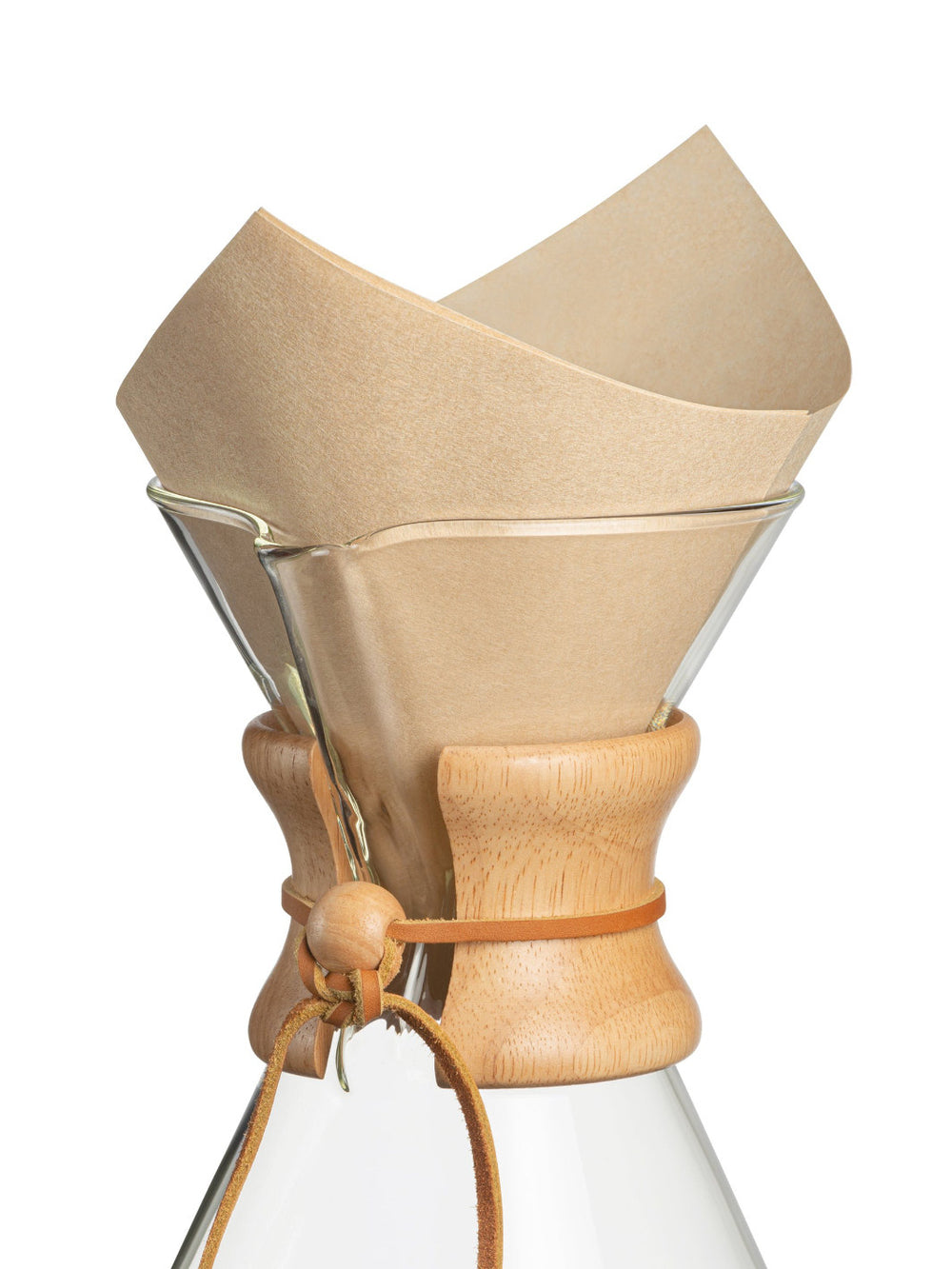 Photo of CHEMEX® Natural Filter Squares (100-Pack) ( 1 Unit ) [ Chemex ] [ Paper Filters ]