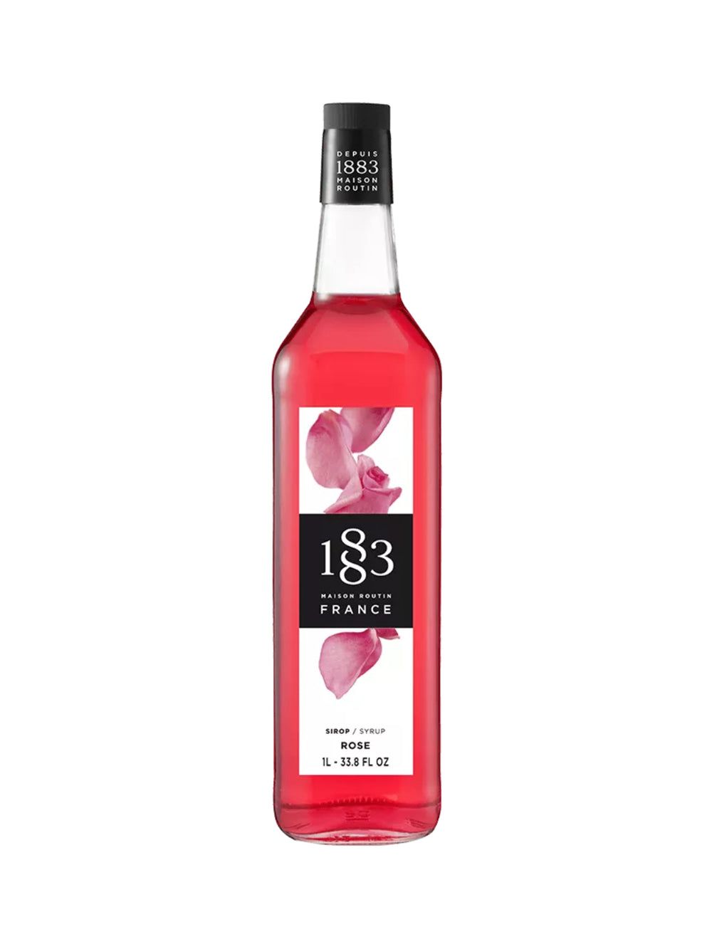 Photo of 1883 Rose Syrup (1000ml/33.8oz) ( Single Bottle ) [ 1883 ] [ Syrup ]