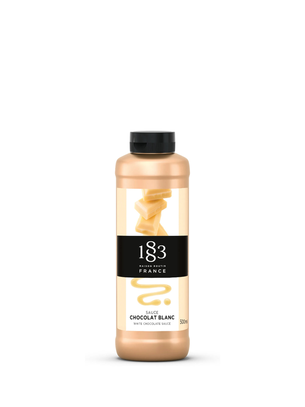 Photo of 1883 White Chocolate Sauce Squeeze Bottle (500ml/16.9oz) ( Single Bottle ) [ 1883 ] [ Sauce ]