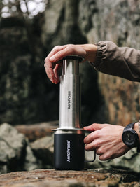 Photo of AeroPress Steel Coffee Maker ( ) [ AeroPress ] [ Press Brewers ]