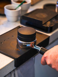Photo of EIGHT OUNCE ESSENTIALS Flat Palm Espresso Tamper ( ) [ Eight Ounce Essentials ] [ Tampers ]