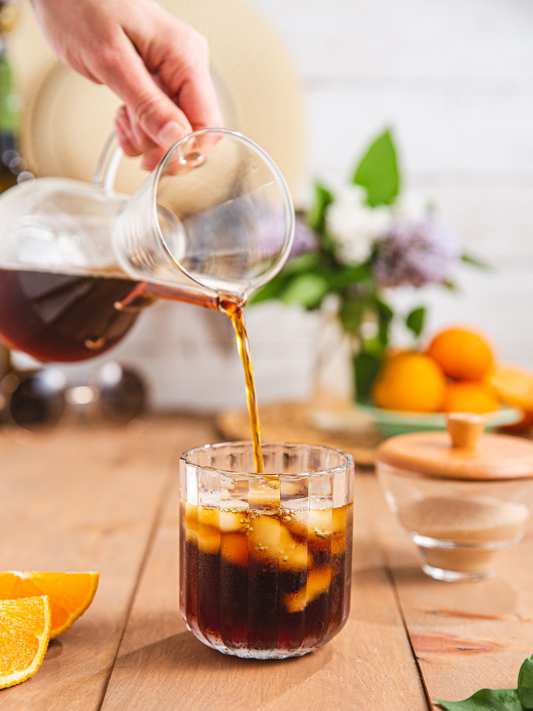 CHEMEX® Three Cup Glass Handle