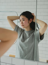 Photo of KINTO FUTO Cut and Sew Short Sleeve TCO_1 ( ) [ KINTO ] [ Apparel ]