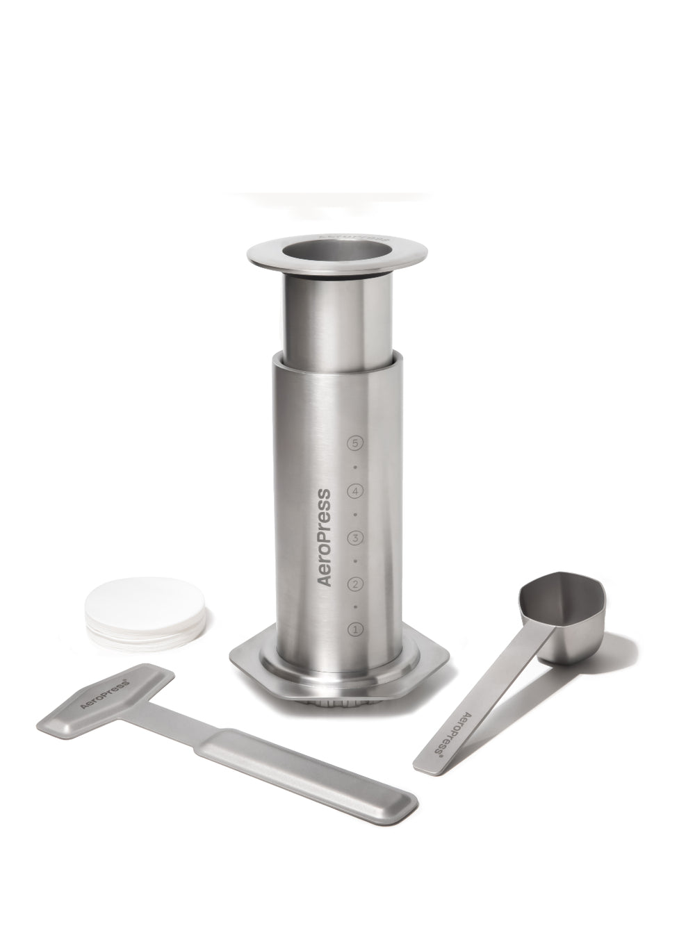 Photo of AeroPress Steel Coffee Maker ( ) [ AeroPress ] [ Press Brewers ]