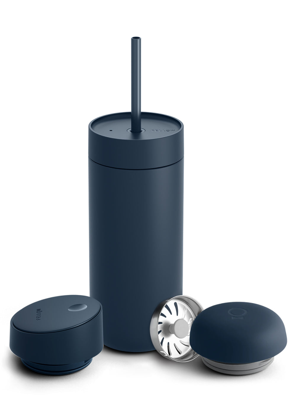 Photo of FELLOW Carter 3-in-1 Sip System (474ml/16oz) ( Stone Blue ) [ Fellow ] [ Reusable Cups ]
