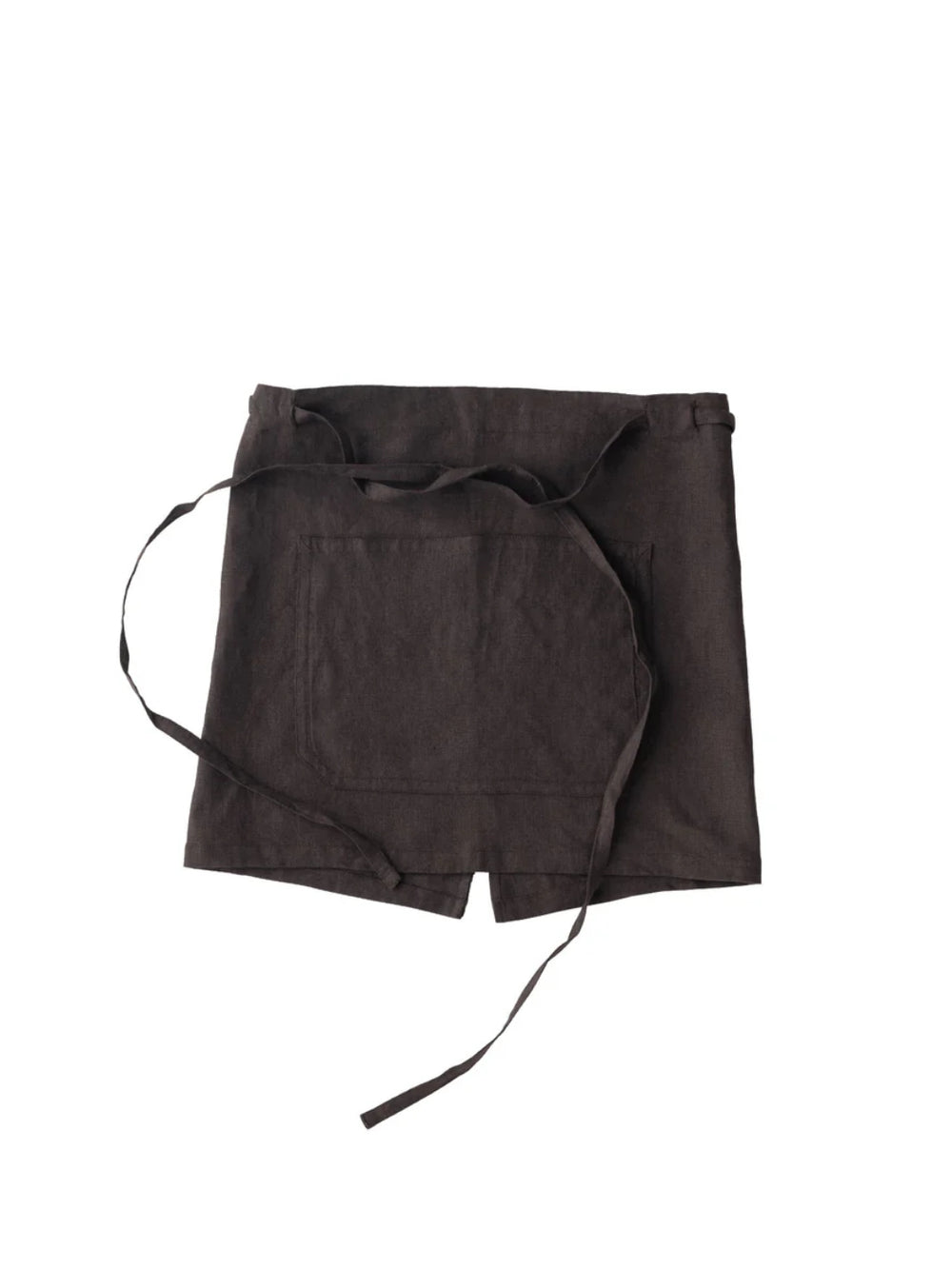 Photo of KINTO FUTO Half Apron ALI ( Charcoal ) [ KINTO ] [ Apparel ]