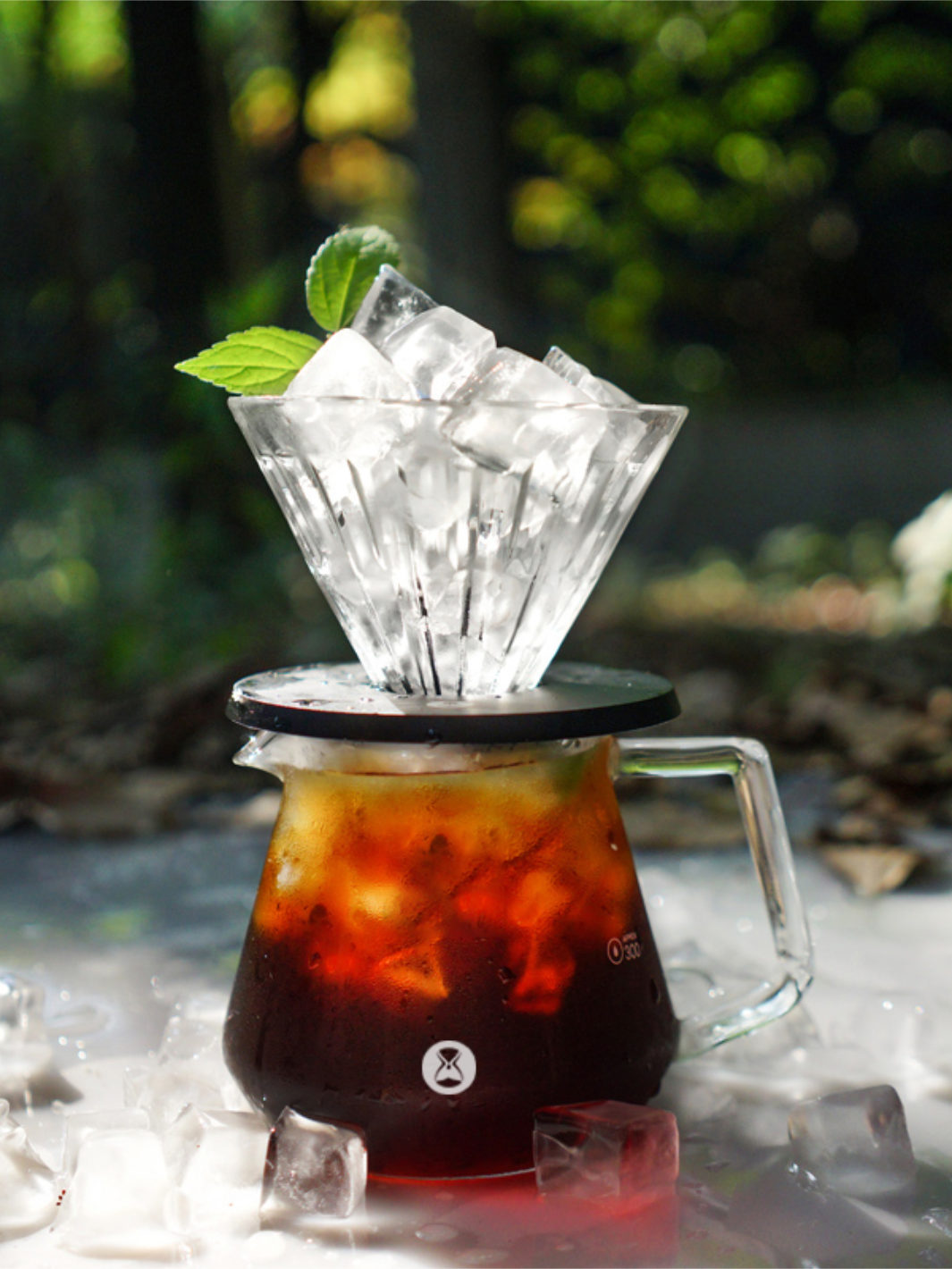 TIMEMORE Crystal Eye Glass Dripper (w/ Holder)