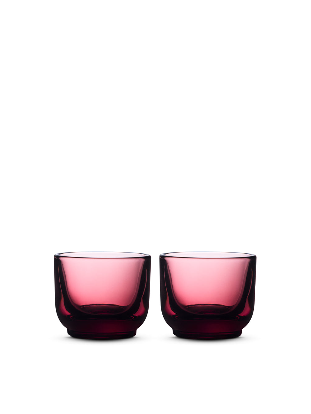 Photo of FELLOW Pirch Espresso Glass (88ml/3oz) ( Garnet 2-Pack ) [ Fellow ] [ Coffee Glasses ]