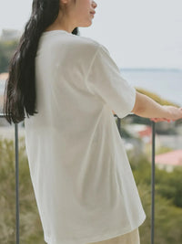 Photo of KINTO FUTO Cut and Sew Short Sleeve TCO_1 ( ) [ KINTO ] [ Apparel ]
