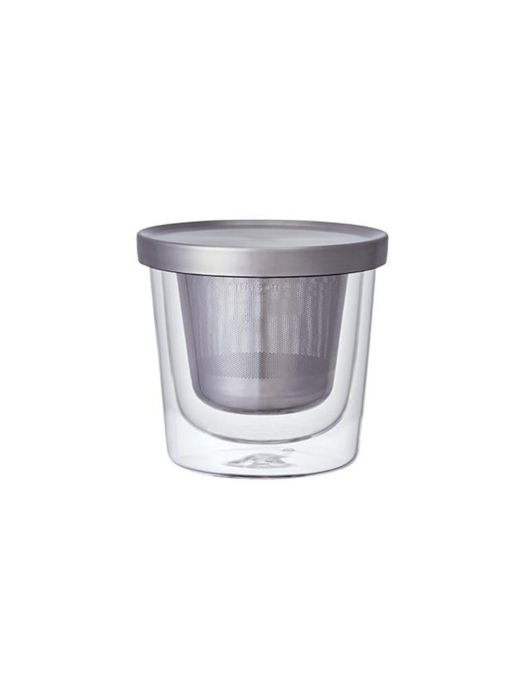 KINTO LEAVES TO TEA Cup with Strainer (260ml/8.8oz)