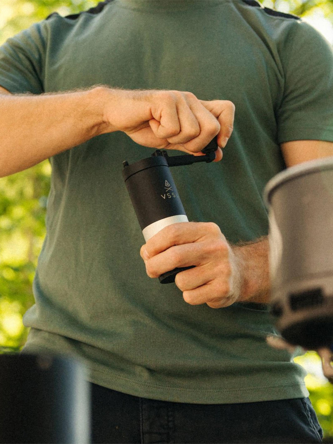VSSL Java G45 Hand Grinder (Black) (Damaged Box)
