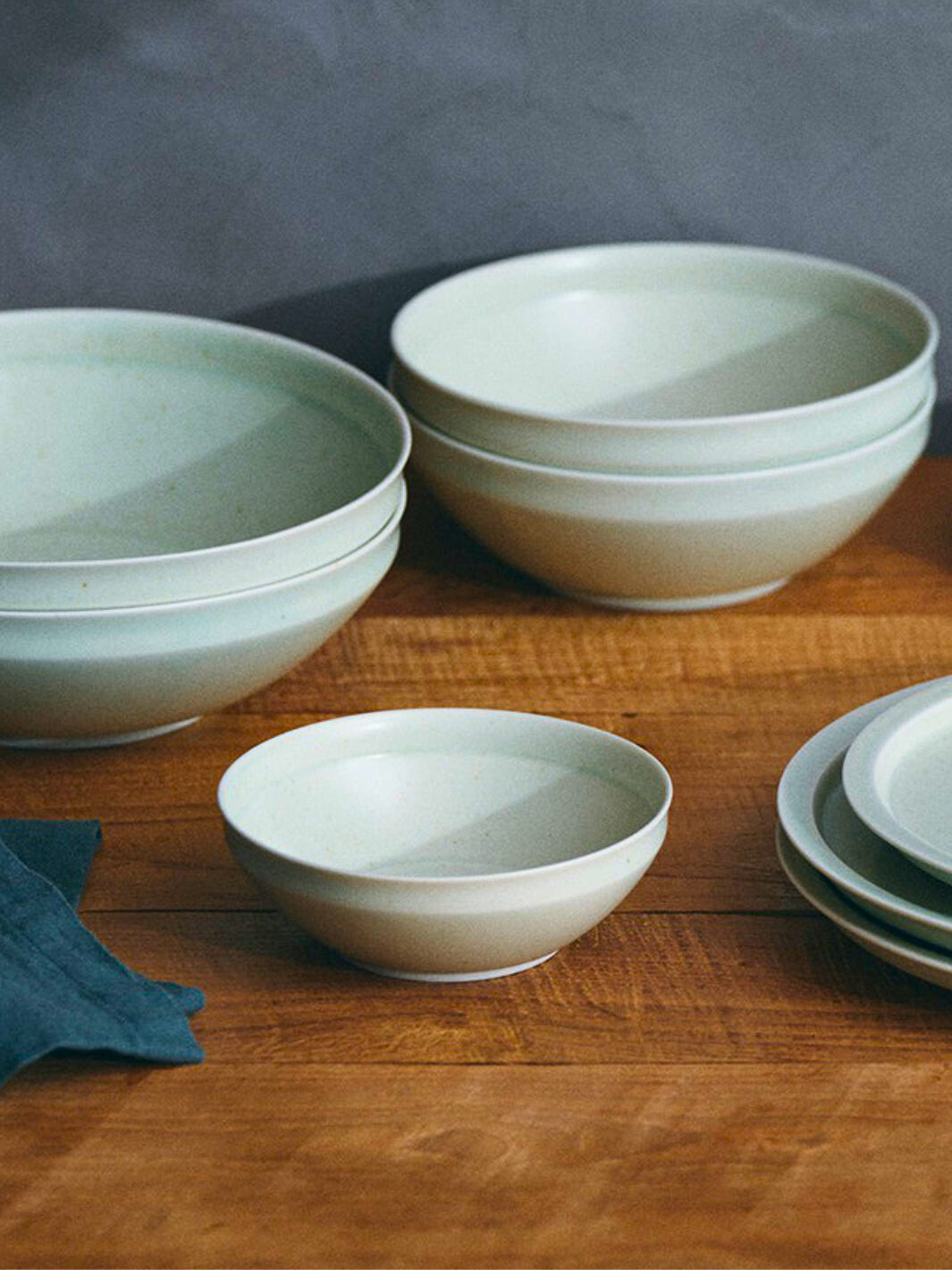 KINTO LIN Bowl (⌀140mm/5.5in) (4-Pack)
