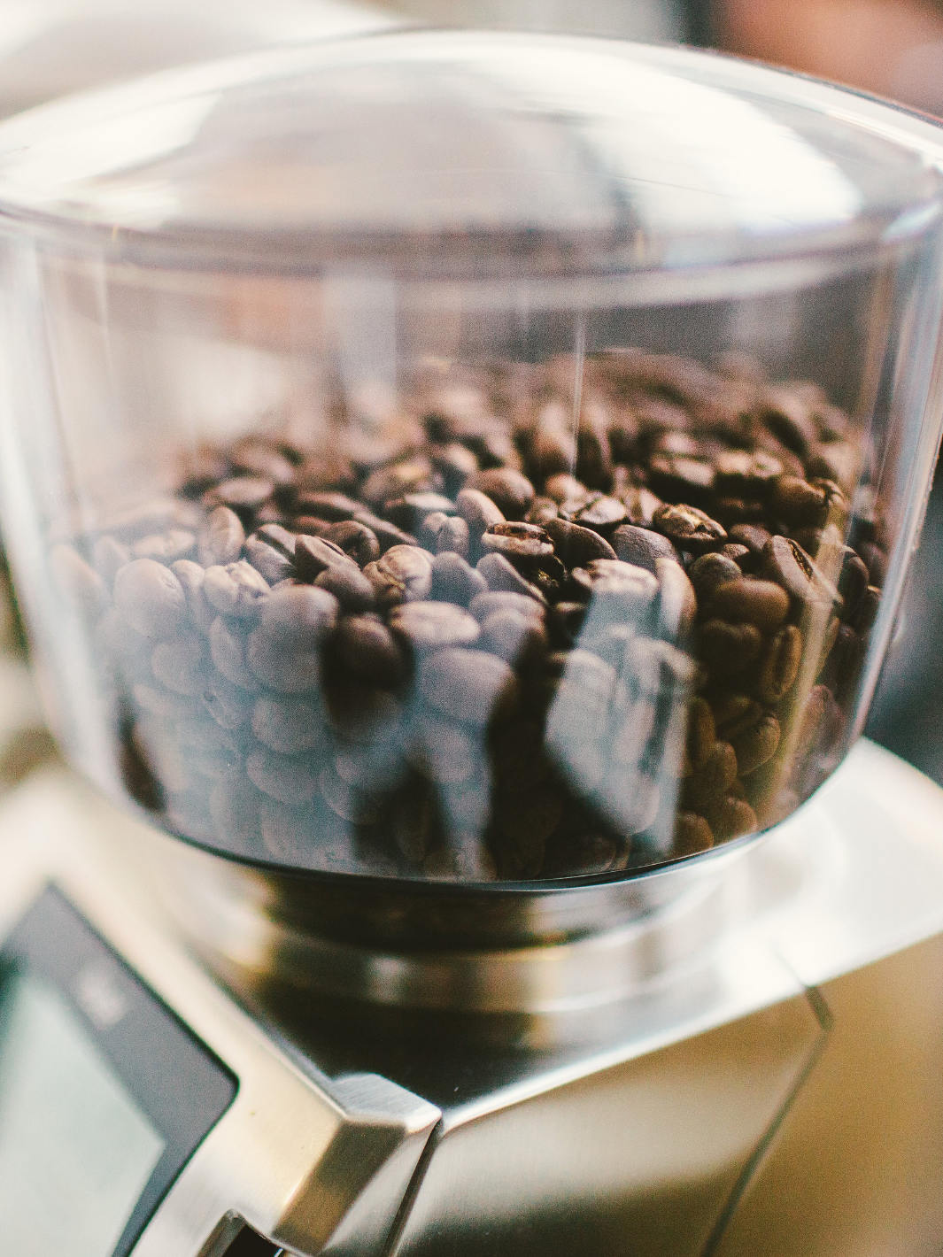 BARATZA Shut-Off Hopper for Flat Burr Grinders (includes lid)