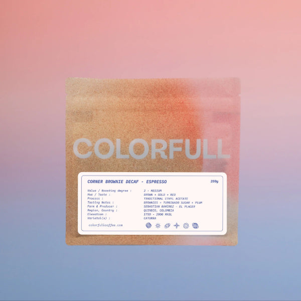 Photo of Colorfull - Corner Brownie Decaf ( Default Title ) [ Colorfull Coffee ] [ Coffee ]