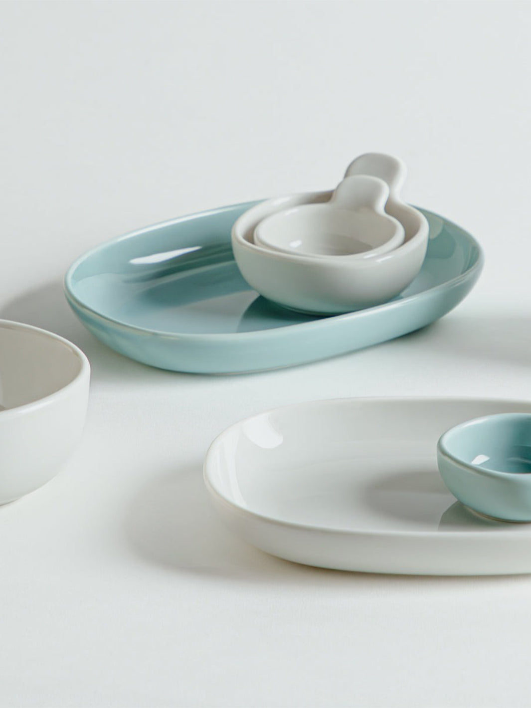 KINTO NEST Plate (195x145mm/7.8x5.8in) (4-Pack)