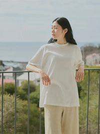Photo of KINTO FUTO Cut and Sew Short Sleeve TCO_1 ( ) [ KINTO ] [ Apparel ]
