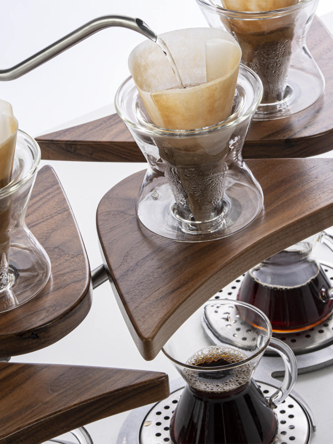 CHEMEX® Funnex Single Serve Pourover Brewer