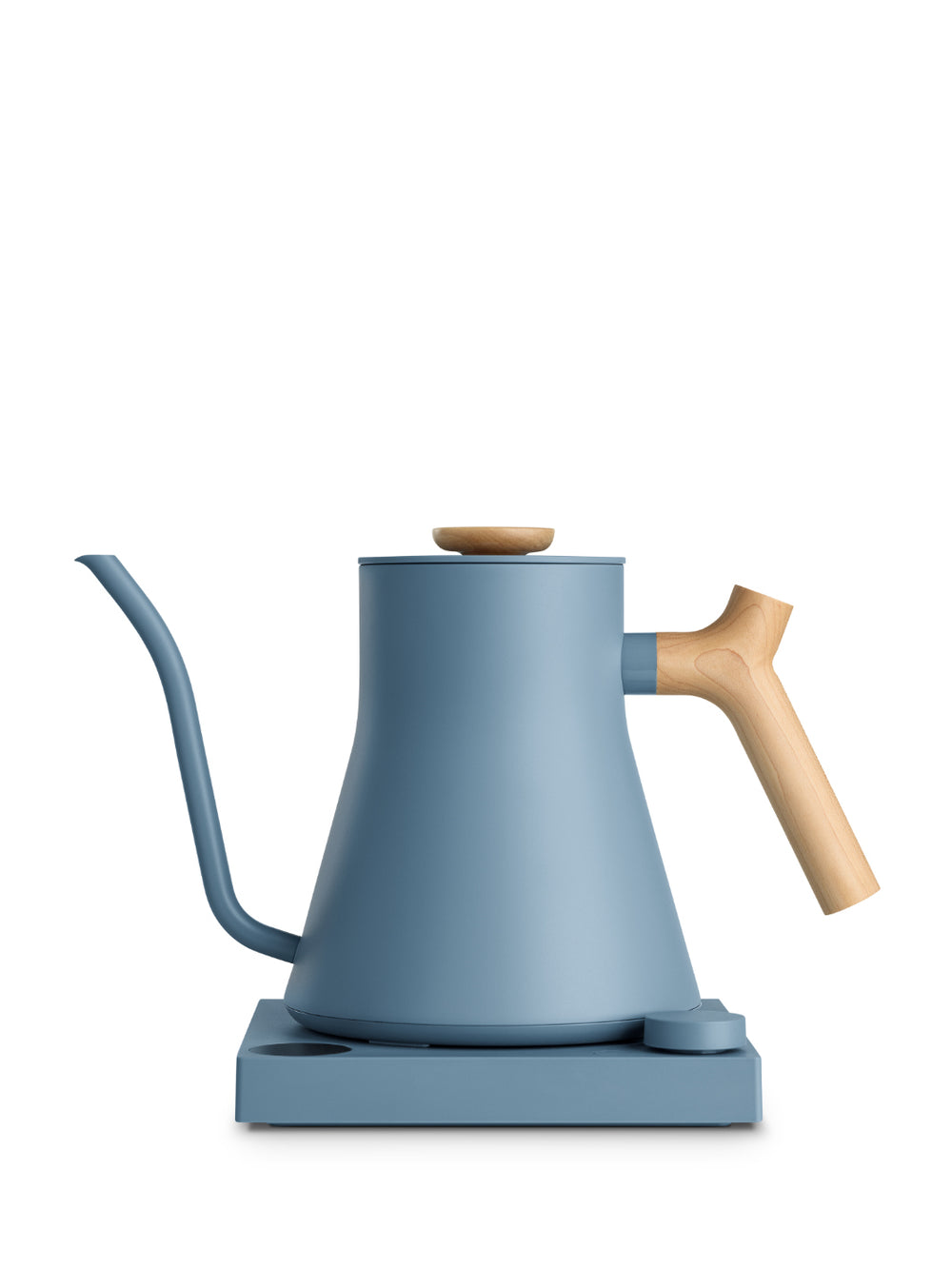 Photo of FELLOW Stagg EKG Pro Electric Pour-Over Kettle (120V) ( Hazy Blue + Maple Pro ) [ Fellow ] [ Kettles ]