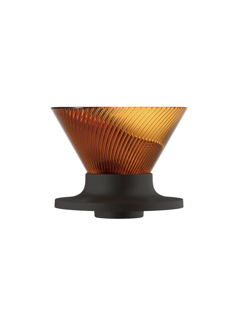 Photo of HARIO V60-01 NEO Dripper (Tritan) ( Amber ) [ HARIO ] [ Pourover Brewers ]