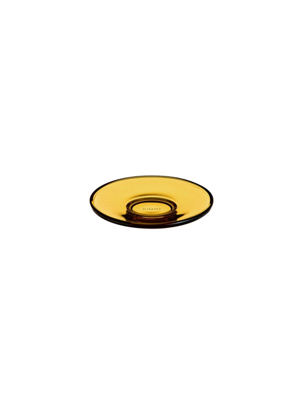 Photo of KINTO LUX Saucer (⌀110mm/4.33in) ( Amber ) [ KINTO ] [ Saucers ]