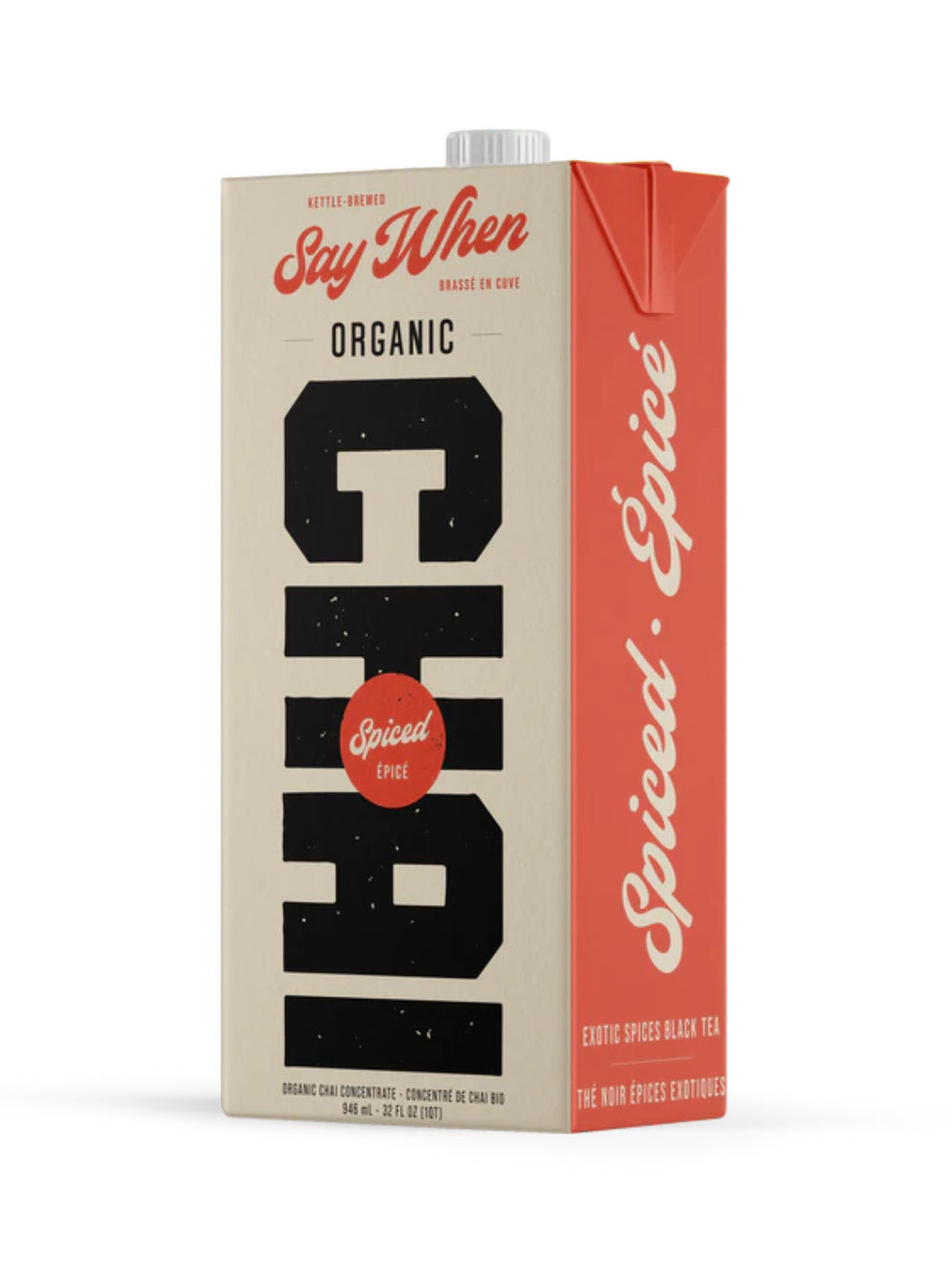 Photo of SAY WHEN Organic Spiced Chai Concentrate ( ) [ Say When ] [ Drink Concentrate ]