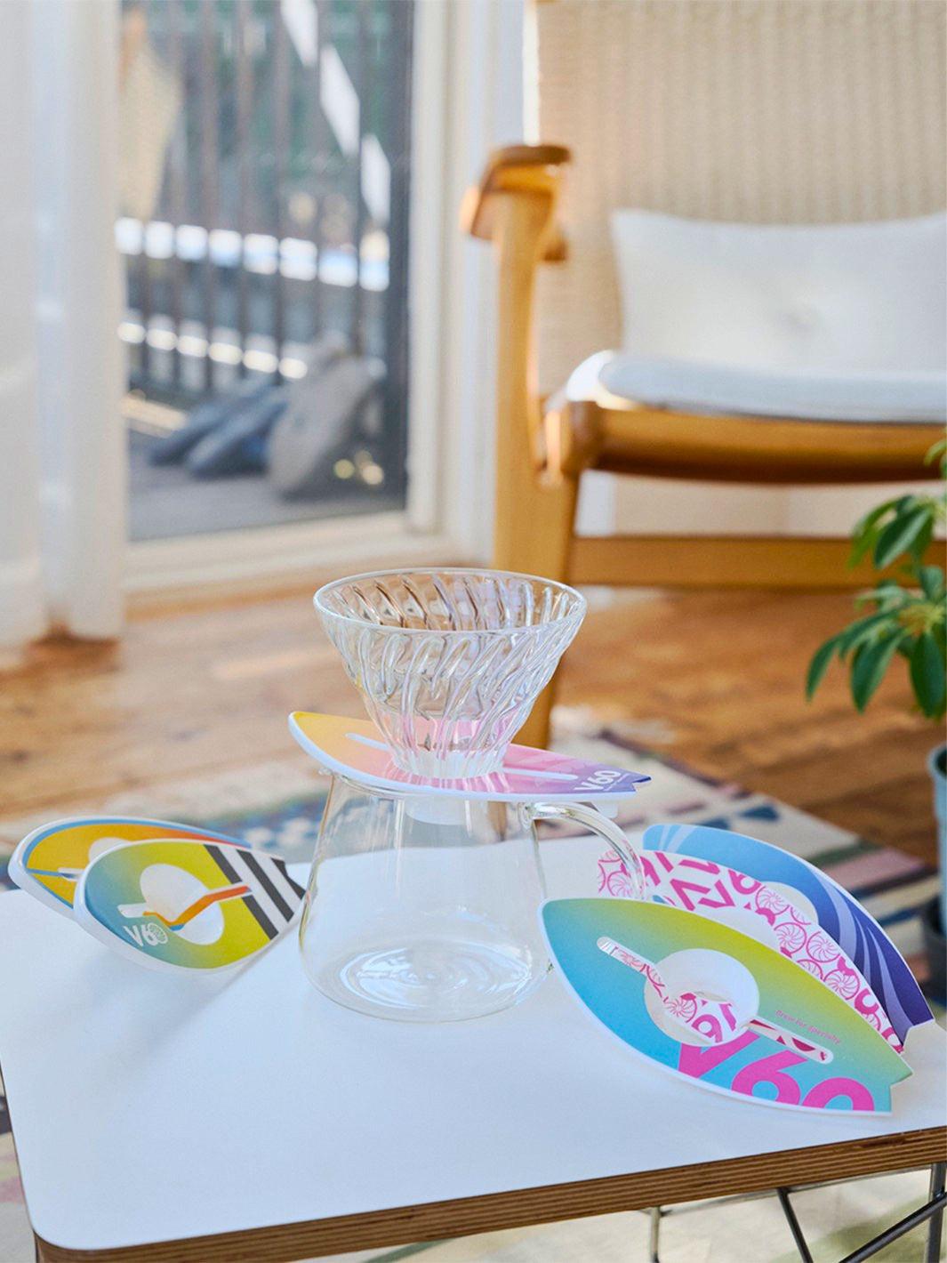 Hario V60-02 "Surfboard" Dripper (Glass)