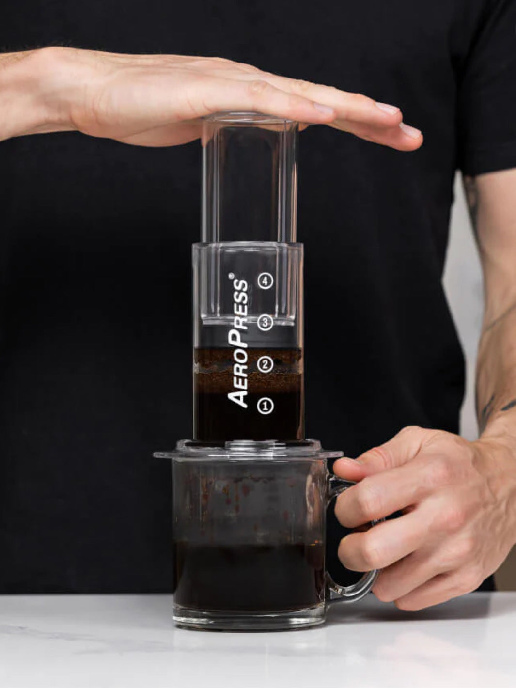AeroPress Clear Coffee Maker (Open Box)
