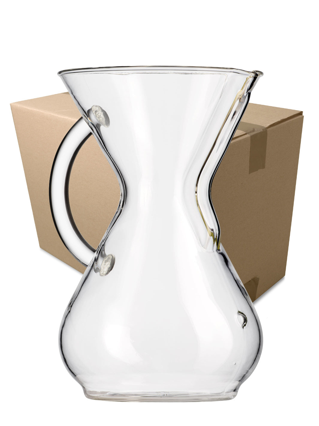 CHEMEX® Six Cup Glass Handle