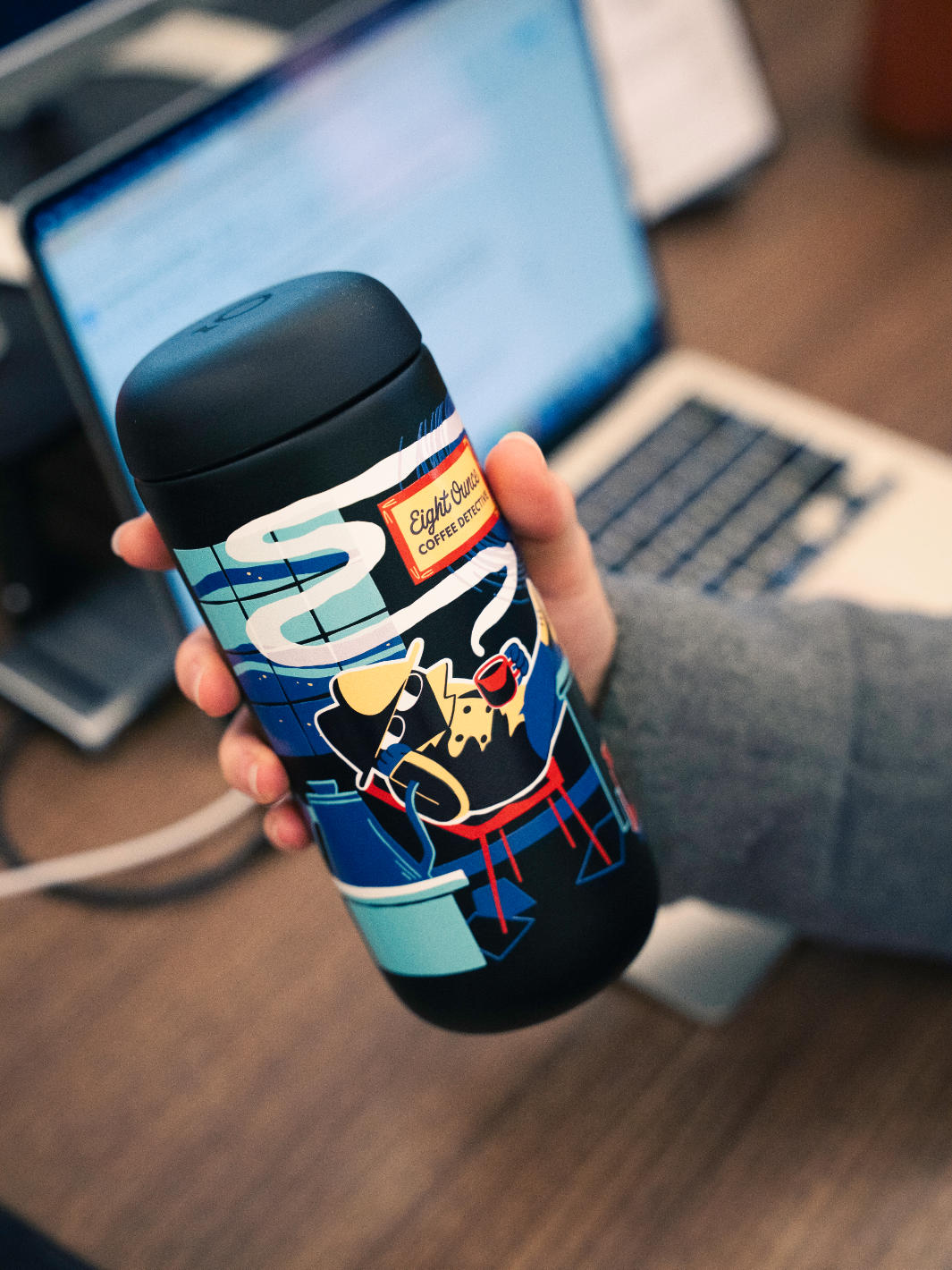 FELLOW x EIGHT OUNCE "Coffee Detective" Carter Move Mug (473ml/16oz) [Limited Edition] (Minor Aesthetic Defect)
