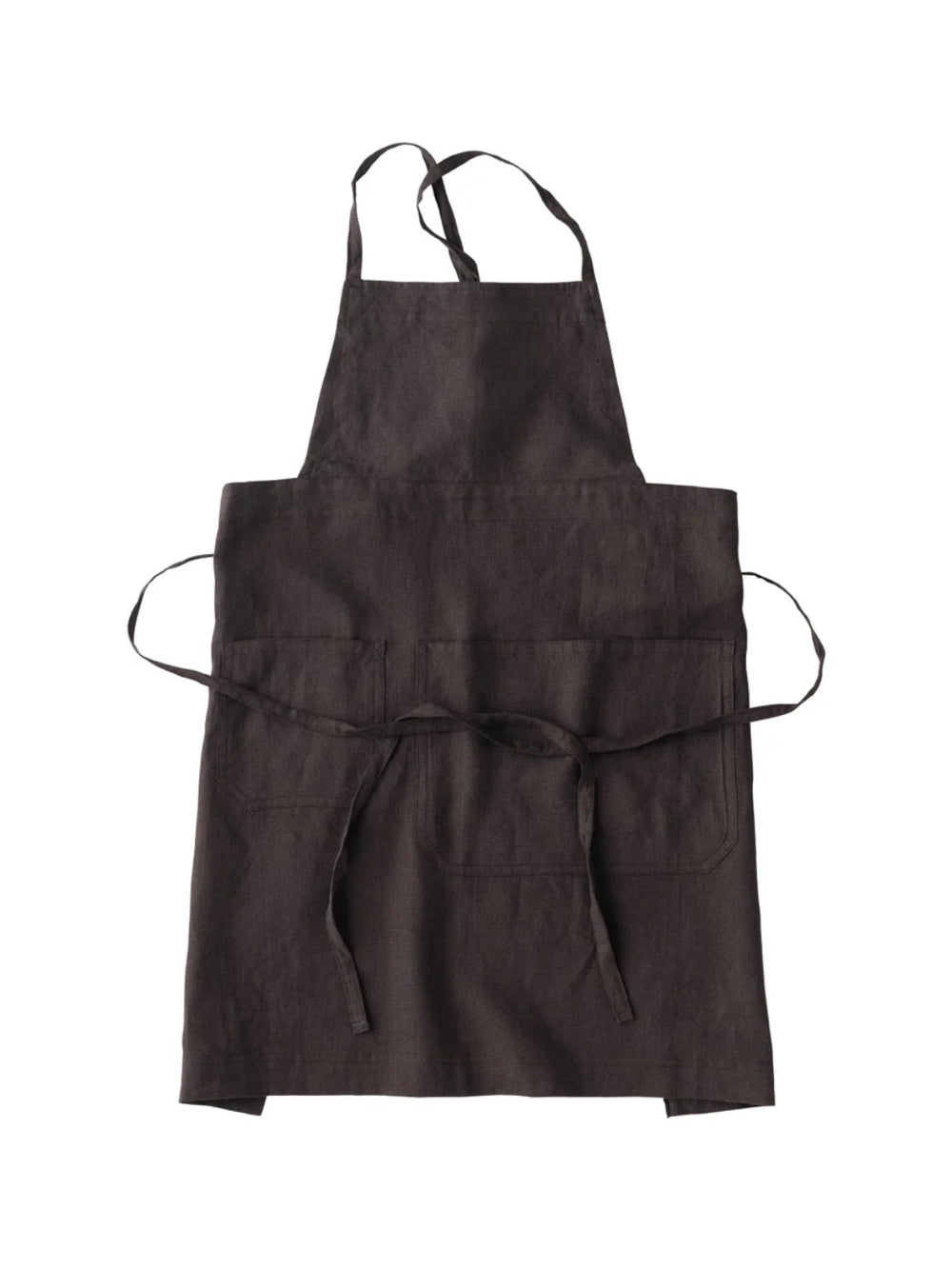 Photo of KINTO FUTO Full Apron ALI ( Charcoal ) [ KINTO ] [ Apparel ]