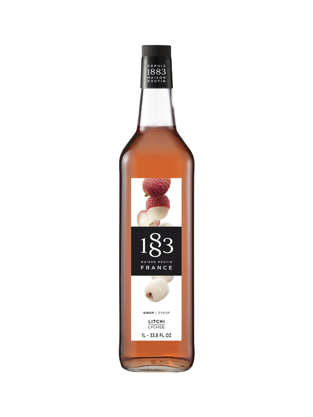 Photo of 1883 Lychee Syrup (1000ml/33.8oz) ( Single Bottle ) [ 1883 ] [ Syrup ]