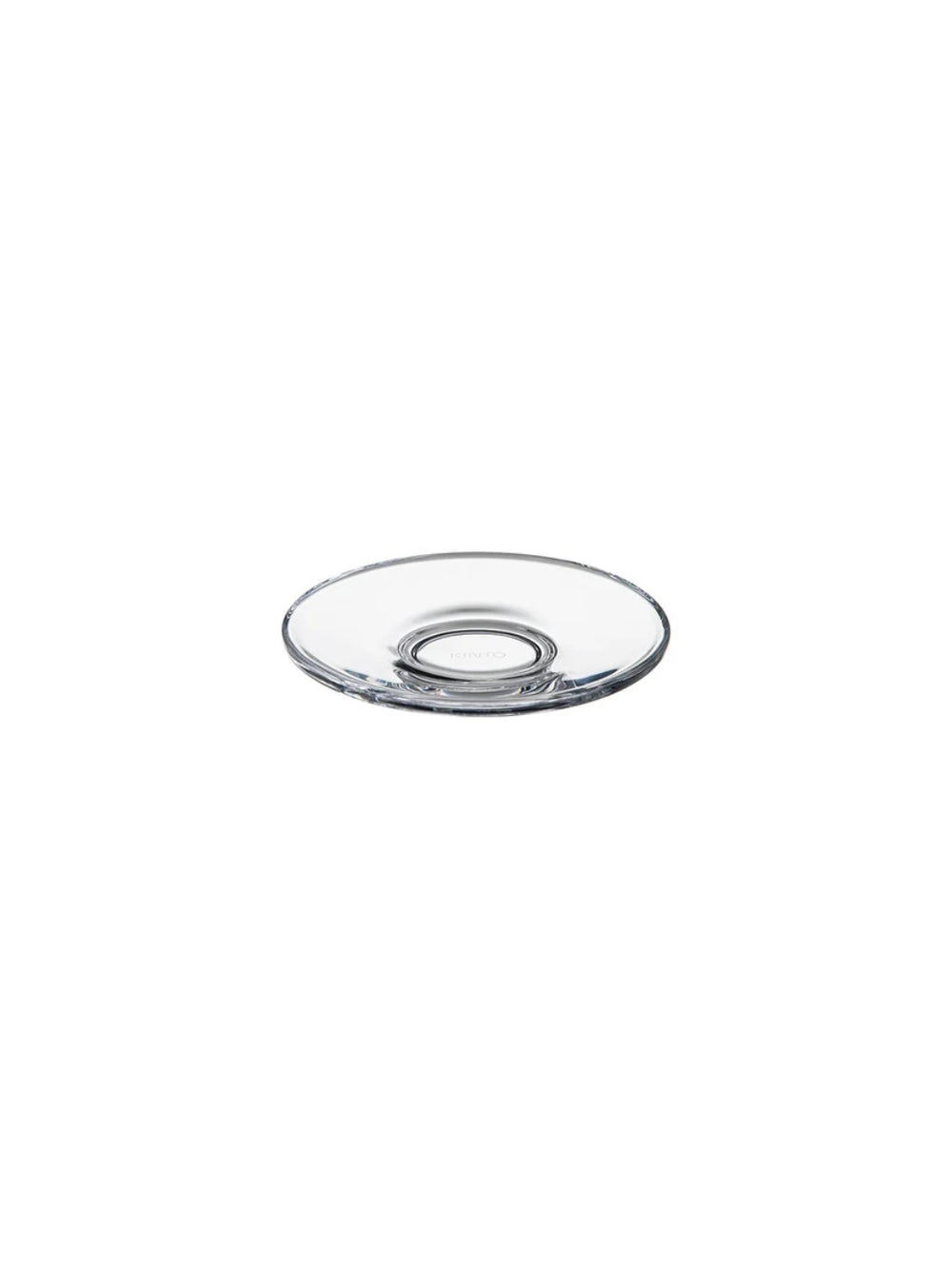 Photo of KINTO LUX Saucer (⌀110mm/4.33in) ( Clear ) [ KINTO ] [ Saucers ]