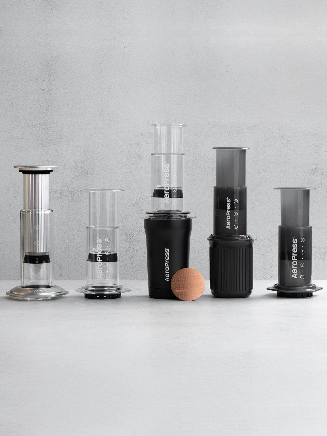 AeroPress Gold Tone Reusable Filter (Titanium-Coated)