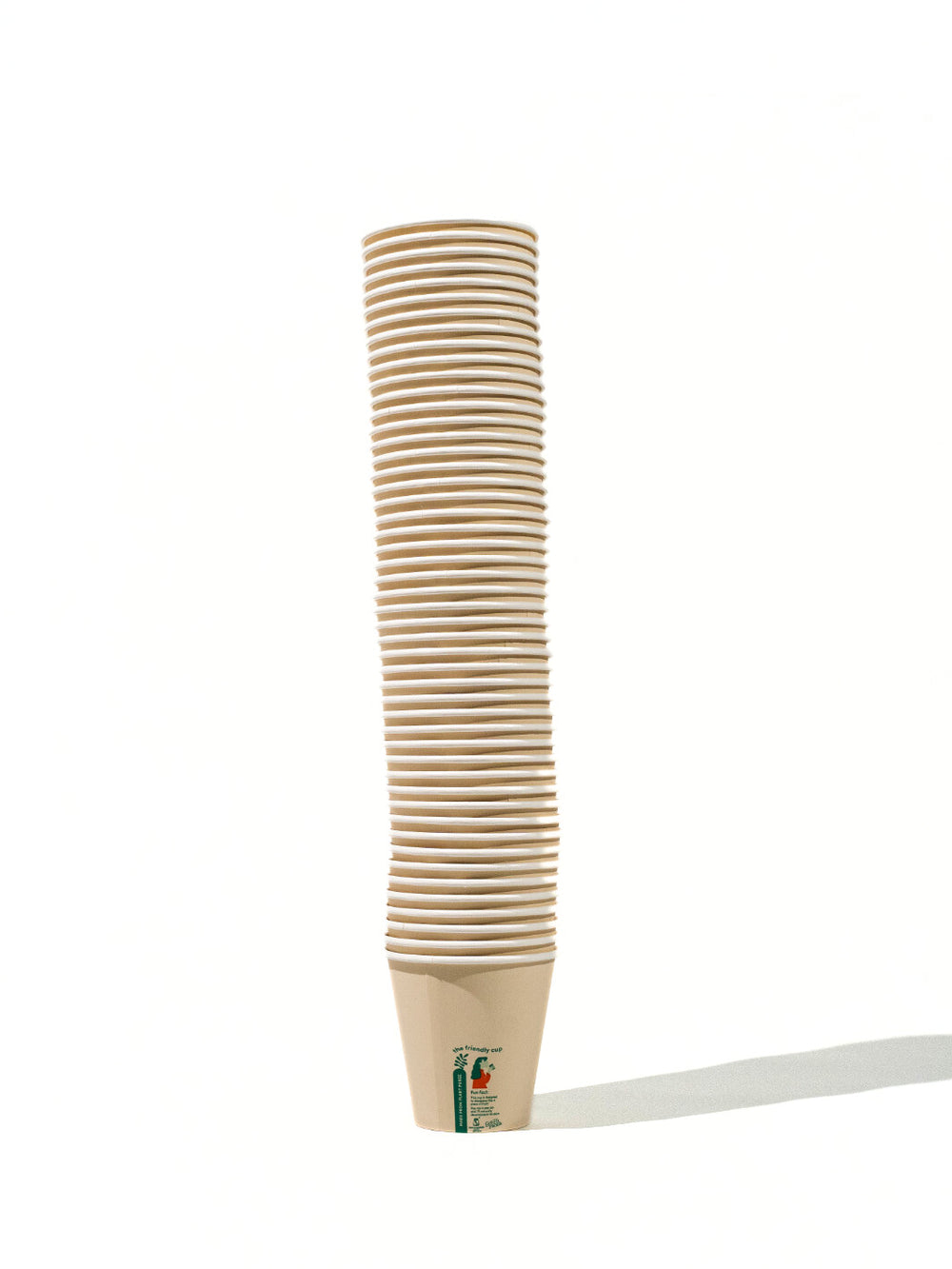 Photo of LITTLE GREEN PANDA Home Compostable Paper Cup (1000-Pack) (Brown) ( ) [ Little Green Panda ] [ Single Use Cups ]