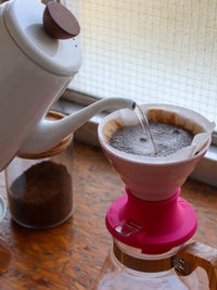 Photo of HARIO V60-02 SWITCH Immersion Dripper (200ml/6.76oz) (Ceramic) ( ) [ HARIO ] [ Steep and Release Brewers ]