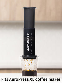 Photo of AeroPress XL Natural Microfilters (200-Pack) ( ) [ AeroPress ] [ Paper Filters ]