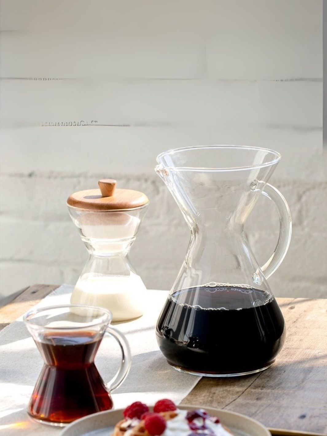 CHEMEX® Ten Cup Glass Handle
