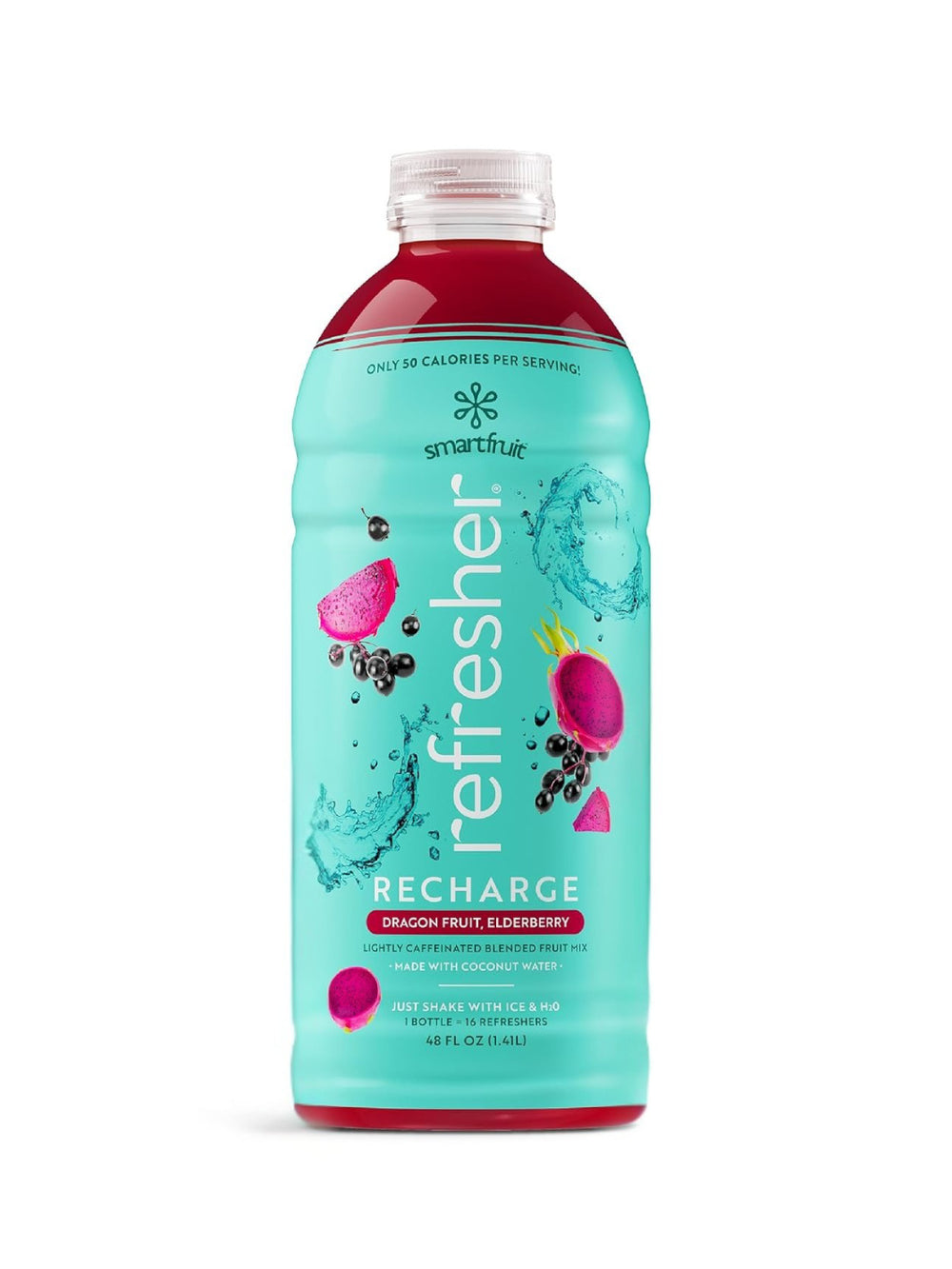 Photo of SmartFruit Recharge Refresher (1419.53ml/48oz) (Dragonfruit, Elderberry) ( Default Title ) [ SmartFruit ] [ Drink Concentrate ]