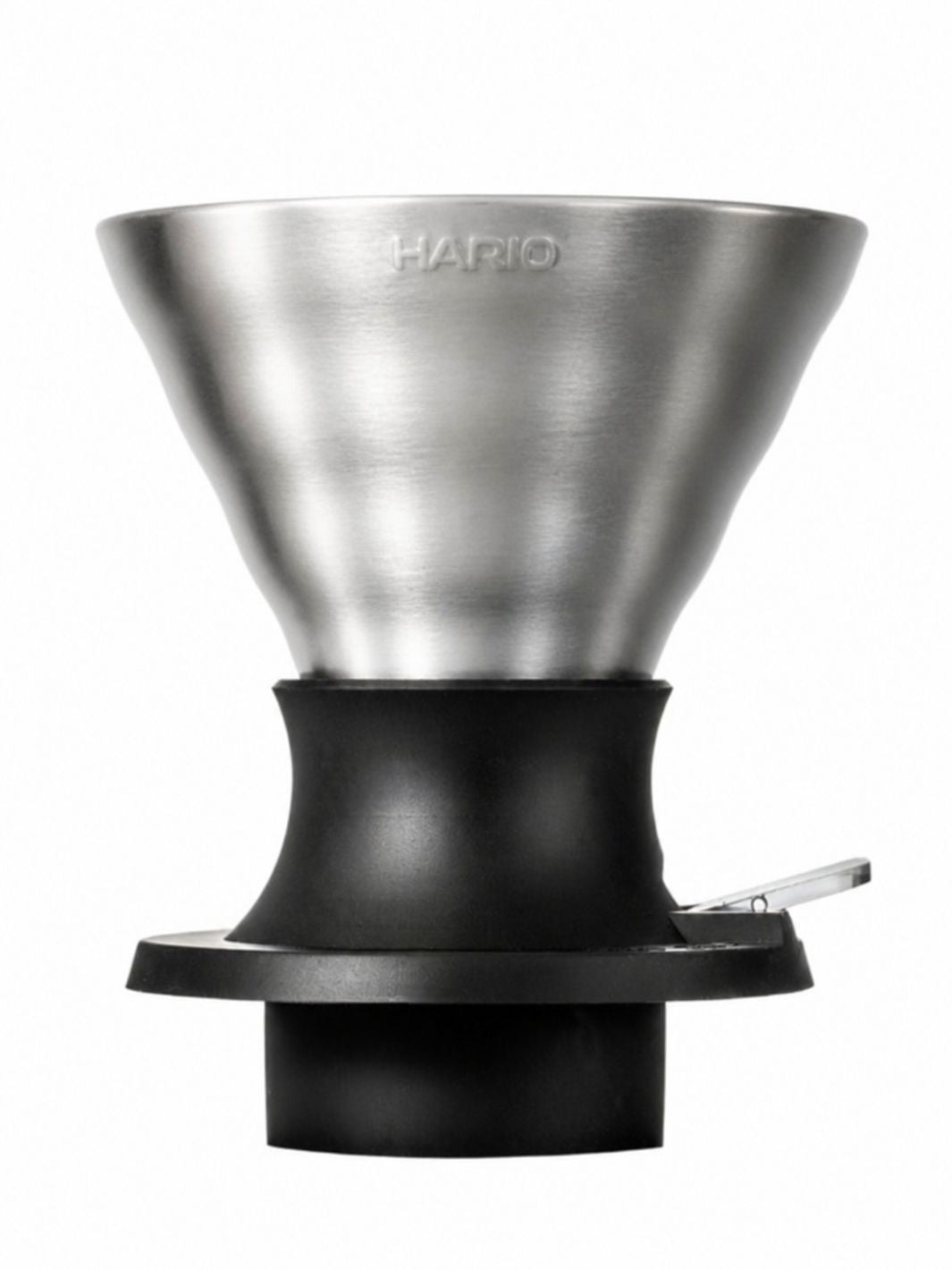 HARIO V60-02 SWITCH Immersion Dripper (200ml/6.76oz) (Stainless Steel)