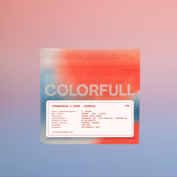 Colorfull - Strawberries & Cream Espresso